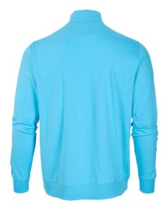 Boxercraft BM5205 Men’s Alumni Quarter-Zip Pullover – Pacific Blue (back)