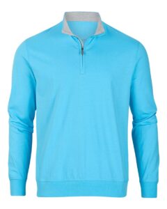 Boxercraft BM5205 Men’s Alumni Quarter-Zip Pullover – Pacific Blue
