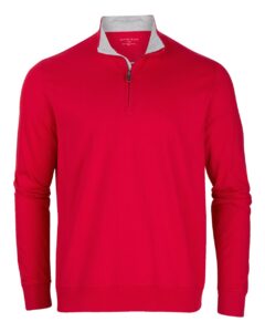 Boxercraft BM5205 Men’s Alumni Quarter-Zip Pullover – True Red