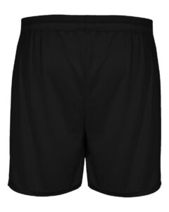 Badger 2146 Youth B-Core 4″ Pocketed Shorts – Black (back)