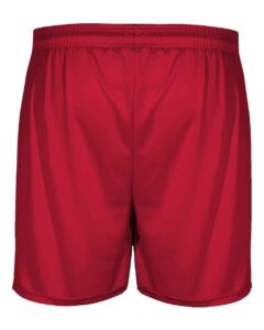 Badger 2146 Youth B-Core 4″ Pocketed Shorts – Red (back)