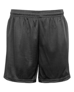 Badger 2225 Youth Tricot 4″ Mesh Shorts – Graphite