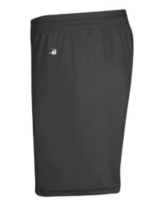Badger 2245 Youth B-Core Youth 4″ Shorts – Graphite (side)