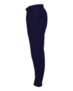 Badger 1216 Women’s Sport Athletic Fleece Joggers – Navy (side)