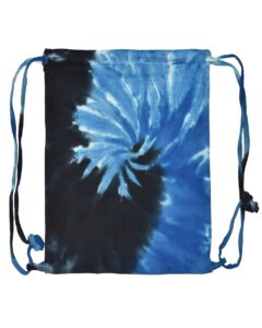 Colortone 9500 Tie-Dyed Drawstring Bag – Blue Ocean