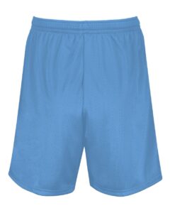 Augusta Sportswear 1851 Youth Modified Mesh Shorts – Columbia Blue (back)
