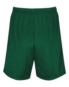 Augusta Sportswear 1851 Youth Modified Mesh Shorts – Dark Green (back)