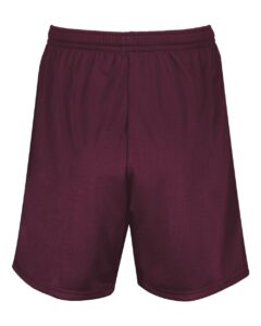 Augusta Sportswear 1851 Youth Modified Mesh Shorts – Maroon (back)