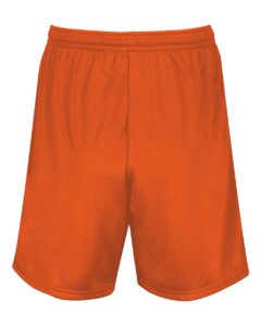 Augusta Sportswear 1851 Youth Modified Mesh Shorts – Orange (back)