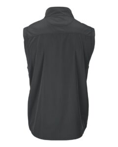 Boxercraft BM5502 Men’s Stretch Woven Vest – Black (back)
