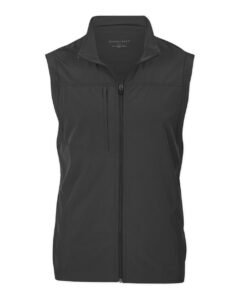 Boxercraft BM5502 Men’s Stretch Woven Vest – Black