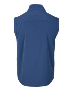 Boxercraft BM5502 Men’s Stretch Woven Vest – Indigo (back)