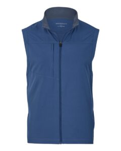 Boxercraft BM5502 Men’s Stretch Woven Vest – Indigo