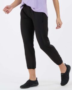 Boxercraft BW6201 Women’s Sport Joggers – Black (on model)