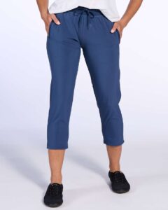 Boxercraft BW6201 Women’s Sport Joggers – Indigo (on model)