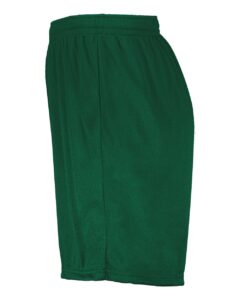 Augusta Sportswear 1850 Men’s Modified 7″ Mesh Shorts – Dark Green (side)