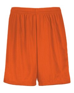 Augusta Sportswear 1850 Men’s Modified 7″ Mesh Shorts – Orange