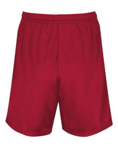 Augusta Sportswear 1850 Men’s Modified 7″ Mesh Shorts – Scarlet (back)