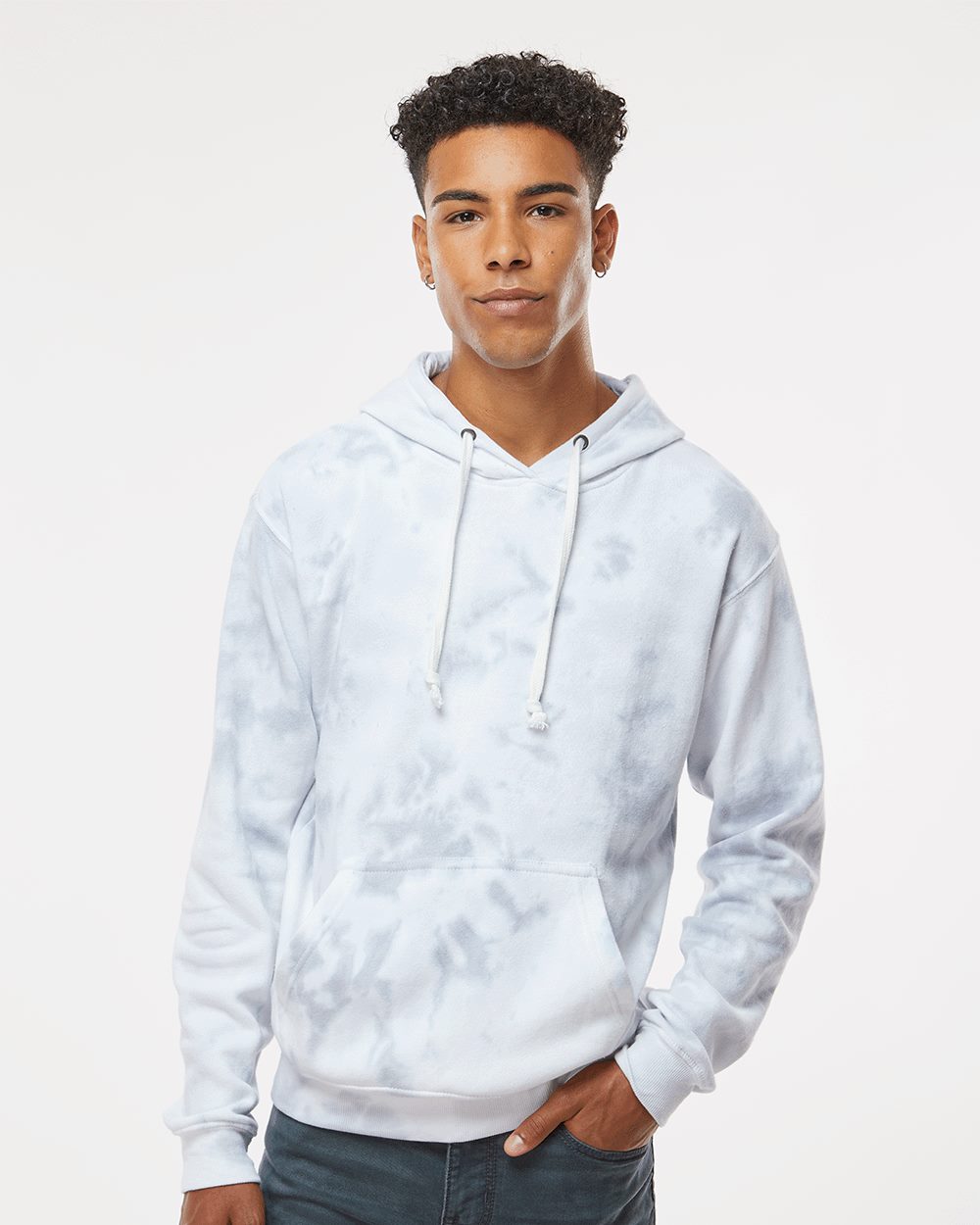 J. America 8861 Men’s Tie-Dyed Fleece Hooded Sweatshirt J. America 8861 Men’s Tie-Dyed Fleece Hooded Sweatshirt