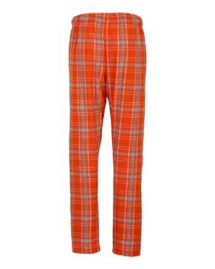 Boxercraft BW6620 Women’s Haley Flannel Pants – Burnt Orange Kingston Plaid (back)