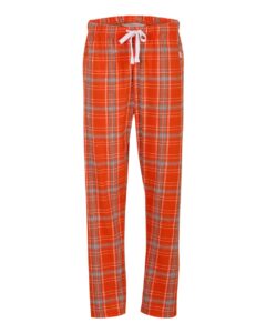 Boxercraft BW6620 Women’s Haley Flannel Pants – Burnt Orange Kingston Plaid