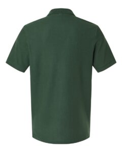 Gildan 85800 Unisex Hammer™ Pique Polo – Forest Green (back)