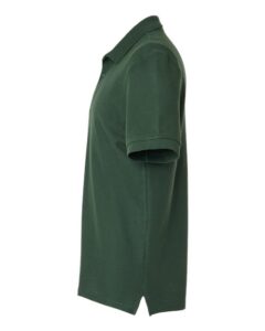 Gildan 85800 Unisex Hammer™ Pique Polo – Forest Green (side)