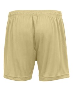 Badger 4116 Women’s B-Core 5″ Inseam Shorts – Vegas Gold (back)