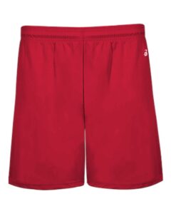 Badger 4146 Men’s B-Core 5″ Pocketed Shorts – Red