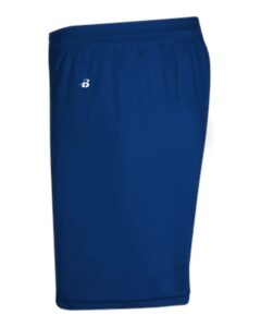 Badger 4146 Men’s B-Core 5″ Pocketed Shorts – Royal (side)