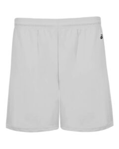 Badger 4146 Men’s B-Core 5″ Pocketed Shorts – Silver