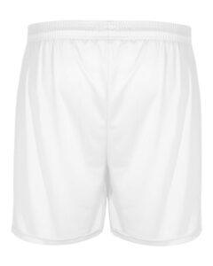 Badger 4146 Men’s B-Core 5″ Pocketed Shorts – White (back)
