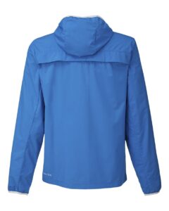 Nautica N17926 Men’s Stillwater Hooded Windbreaker – Royal (back)