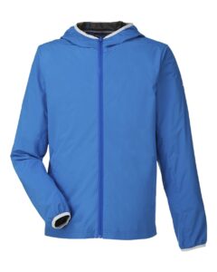 Nautica N17926 Men’s Stillwater Hooded Windbreaker – Royal