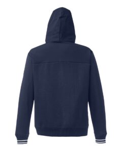 Nautica N17582 Men’s Navigator Fleece Hooded Full-Zip Jacket – Navy (back)