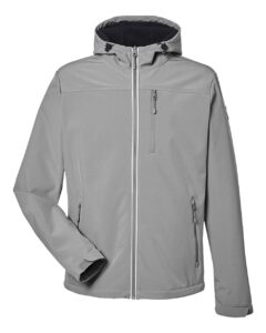 Nautica N17789 Men’s Wavestorm Hooded Soft Shell Jacket – Graphite