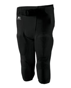 Russell Athletic F25PFP Unisex Practice Football Pants – Black