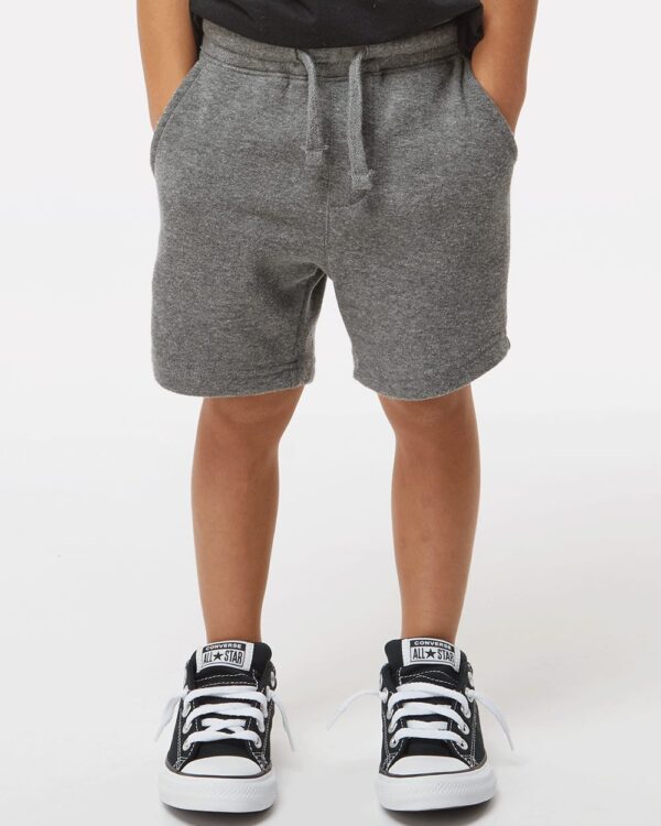 Independent Trading Co. Toddler Lightweight Special Blend Fleece Shorts