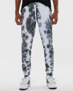 J. America 8884 Unisex Tie-Dyed Fleece Joggers