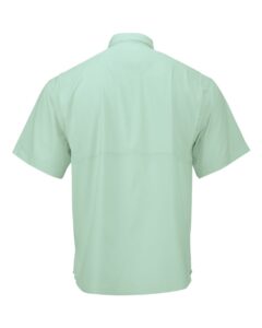 Paragon 700 Men’s Hatteras Performance Short Sleeve Fishing Shirt – Mint Green (back)