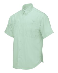 Paragon 700 Men’s Hatteras Performance Short Sleeve Fishing Shirt – Mint Green (side)