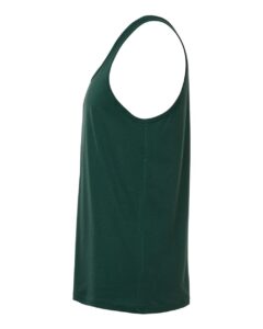 BELLA + CANVAS 3480 Jersey Tank – Forest (side)