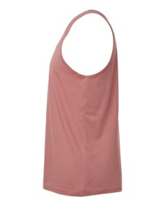 BELLA + CANVAS 3480 Jersey Tank – Mauve (side)