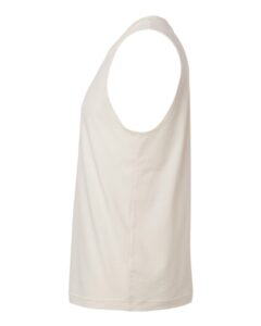 BELLA + CANVAS 3483 Jersey Muscle Tank – Natural (side)