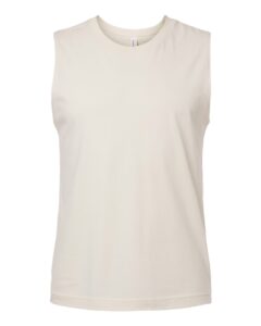BELLA + CANVAS 3483 Jersey Muscle Tank – Natural