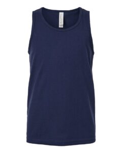 BELLA + CANVAS 3480Y Youth Jersey Tank – Navy