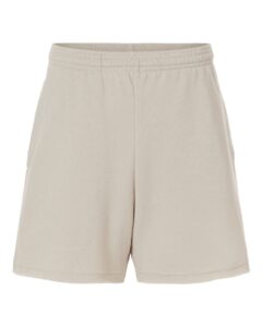 BELLA + CANVAS 3787 Women’s Cutoff Shorts – Heather Dust