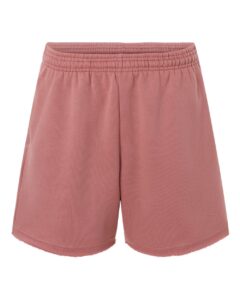 BELLA + CANVAS 3787 Women’s Cutoff Shorts – Mauve