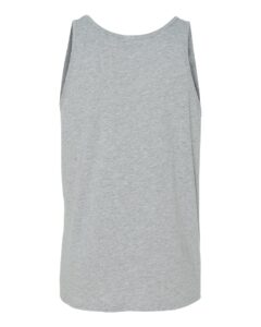 BELLA + CANVAS 3480CVC Unisex Heather CVC Tank – Athletic Heather (back)