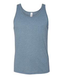 BELLA + CANVAS 3480CVC Unisex Heather CVC Tank – Heather Slate